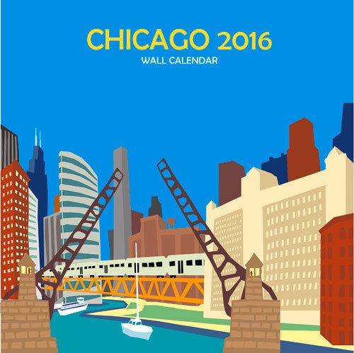 Chicago 2016 Calendar (Alphabet Cities)