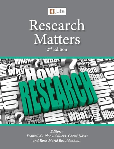 Research Matters 2ed von Juta & Company Ltd