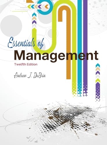Essentials of Management -- 12e Essentials of Management -- 12e von wessex, inc.