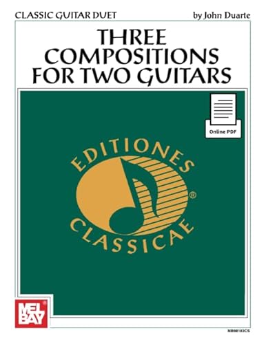 Three Compositions for Two Guitars von Mel Bay Publications, Inc.