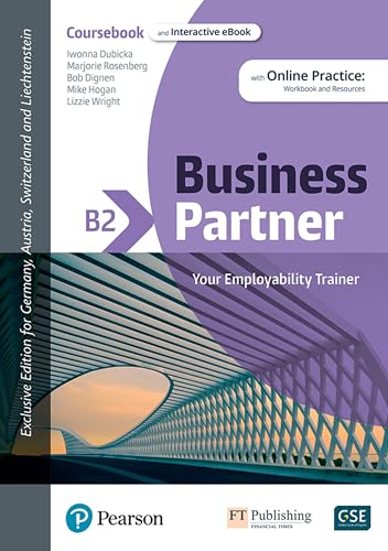 Business Partner B2 DACH Coursebook & Standard MEL & DACH Reader+ eBook Pack von Pearson Education