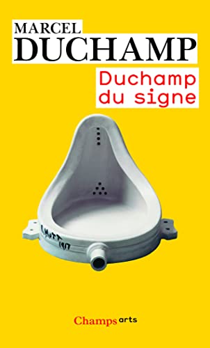 Duchamp du signe: crits