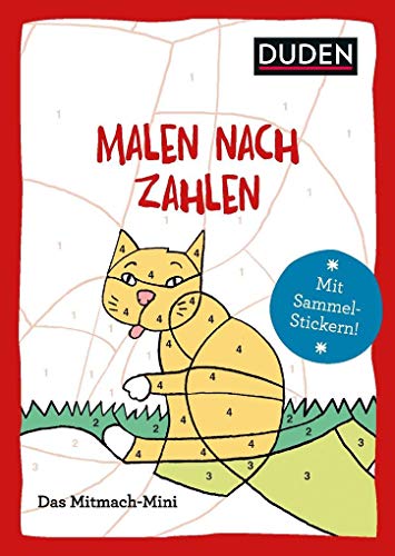Duden Minis (Band 28) – Malen nach Zahlen / VE3: Mit Sammel-Stickern!