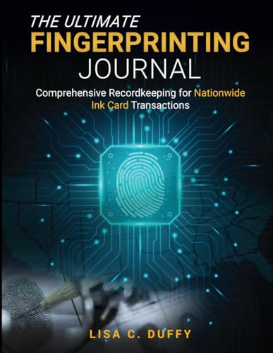 The Ultimate Fingerprinting Journal - Nationwide Ink Card Record-Keeping: Comprehensive Recordkeeping for Nationwide Ink Card Transactions von Lulu