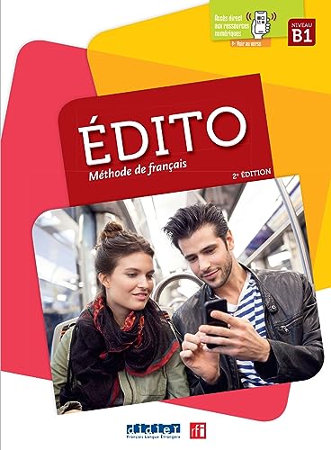 Edito B1 - édition 2015-2018 - Livre + didierfle.app von DIDIER
