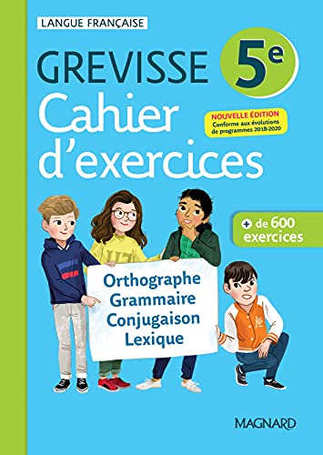 Cahier Grevisse 5e (2021): Cahier d'exercices von MAGNARD