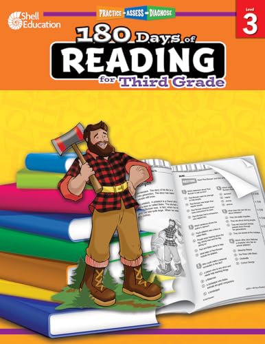 180 Days of Reading for Third Grade: Practice, Assess, Diagnose (180 Days of Practice)