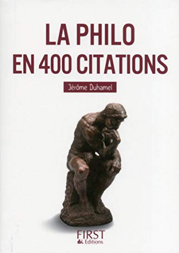 Petit livre de - la philo en 400 citations von First
