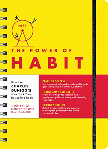 2023 Power of Habit Planner: A 12-Month Productivity Organizer to Master Your Habits and Change Your Life