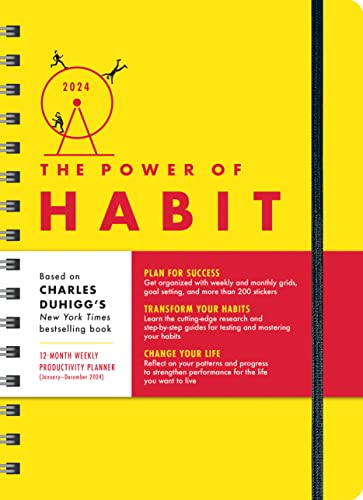 2024 Power of Habit Planner: A 12-Month Productivity Organizer to Master Your Habits and Change Your Life 2024 Power of Habit Planner: A 12-Month Productivity Organizer to Master Your Habits and Change Your Life