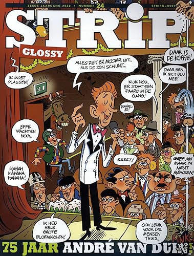 StripGlossy 24: André van Duin gaat glossy von Uitgeverij Personalia