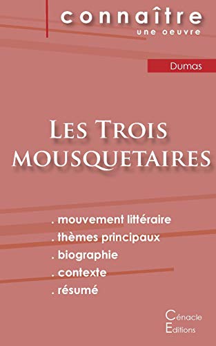 Fiche de lecture Les Trois mousquetaires de Alexandre Dumas (Analyse littéraire de référence et résumé complet) von Les Editions Du Cenacle