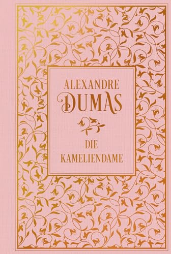 Die Kameliendame: Leinen mit Goldprägung von NIKOL