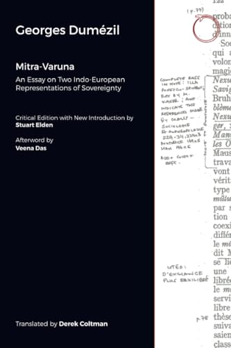 Mitra-Varuna: An Essay on Two Indo-European Representations of Sovereignty von HAU