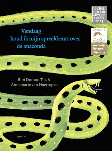 Vandaag houd ik mijn spreekbeurt over de anaconda von Querido