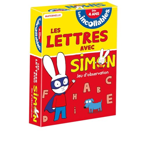 Les incollables - Les lettres avec Simon - Jeu d'observation von PLAY BAC