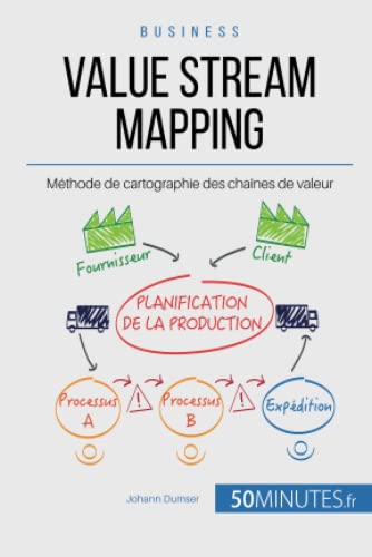 Value Stream Mapping: Méthode de cartographie des chaînes de valeur (Gestion & Marketing, Band 32) von 50 MINUTES
