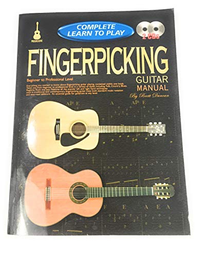 Fingerpicking Guitar Manual: Complete Learn to Play Instructions