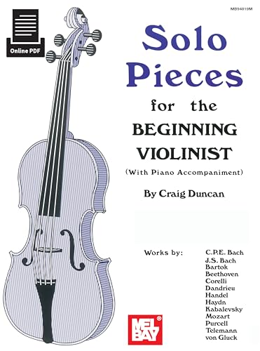 Solo Pieces for the Beginning Violinist von Mel Bay Publications, Inc.
