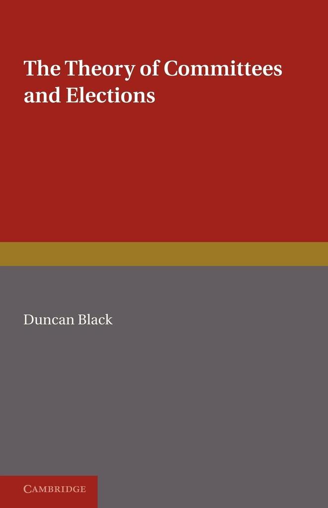 Theory Committees and Elections von Cambridge University Press