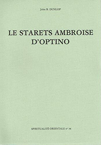LE STARETS AMBROISE D'OPTINO von BELLEFONTAINE59