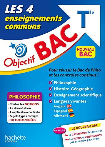 Objectif Bac - Les 4 Enseignements communs Terminale von Hachette