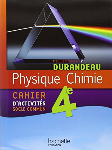 Physique-Chimie 4e cahier d'activités