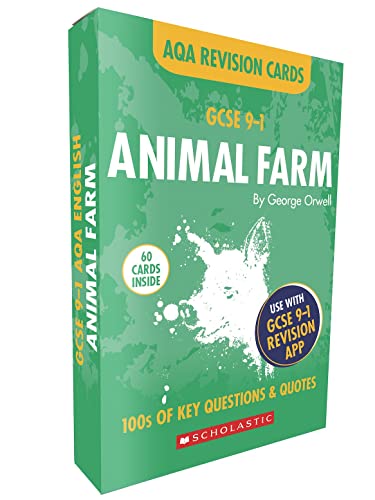 Animal Farm AQA English Literature (GCSE Grades 9-1 Revision Cards)