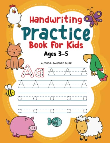 Handwriting Practice book for kids ages 3-5 von PublishDrive