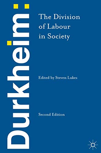Durkheim: The Division of Labour in Society von Red Globe Press