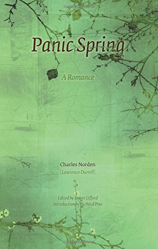 Panic Spring: A Romance (E L S MONOGRAPH SERIES, 99) von ELS Editions