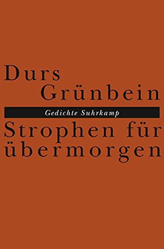 Strophen für übermorgen: Gedichte Strophen für übermorgen: Gedichte
