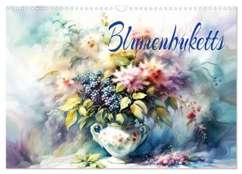 Blumenbuketts (Wandkalender 2025 DIN A3 quer), CALVENDO Monatskalender von CALVENDO