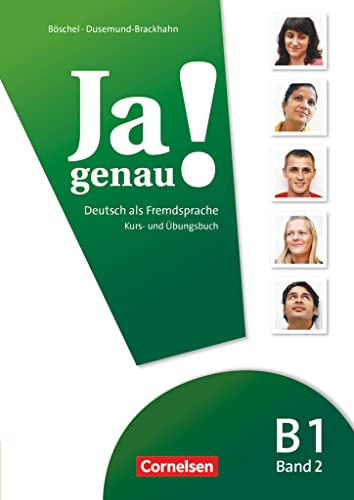 Ja genau! - Deutsch als Fremdsprache - B1: Band 2: Kurs- und Übungsbuch mit Lösungsbeileger und Audio-CD (Ja genau!, B1: Band 2) von Cornelsen Verlag GmbH