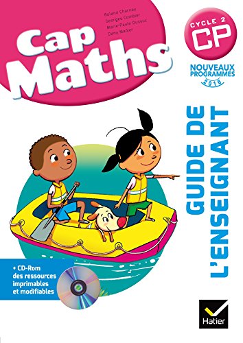 Cap Maths CP éd. 2016 - Guide de l'enseignant + CD Rom von HATIER