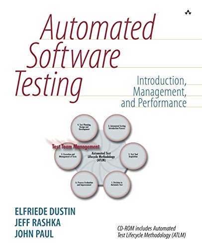 Automated Software Testing: Introduction, Management, and Performance: Introduction, Management, and Performance