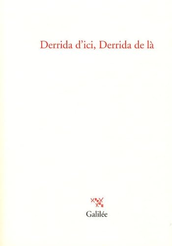 Derrida d'ici, Derrida de là (0000)