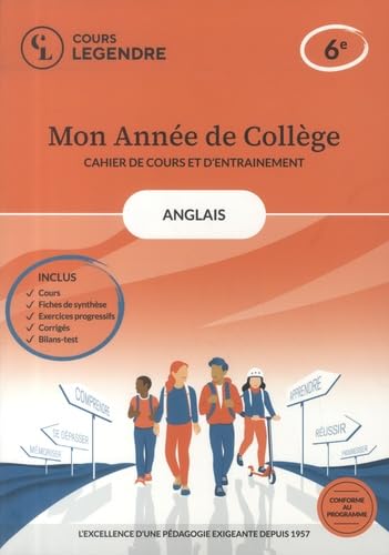 Mon année de collège - 6ème anglais-cahier de cours et d'entraînement: Cours – Fiches de synthèse – Exercices – Corrigés - Bilans-test Mon année de collège - 6ème anglais-cahier de cours et d'entraînement: Cours – Fiches de synthèse – Exercices – Corrigés - Bilans-test von EDICOLE