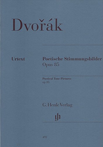 Poetische Stimmungsbilder op. 85: Besetzung: Klavier zu zwei Händen (G. Henle Urtext-Ausgabe) von HENLE VERLAG