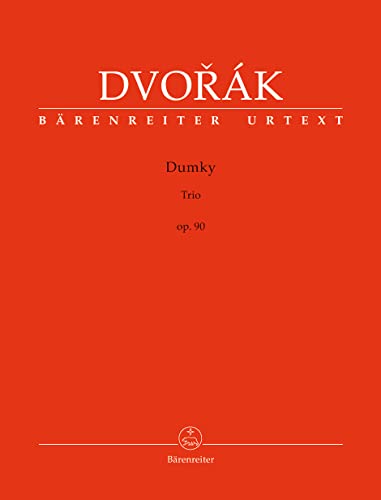Dumky op. 90 -Trio-. Spielpartitur, Stimmen, Urtextausgabe