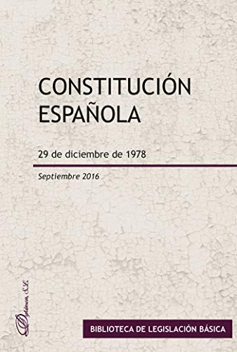 Constitución española. 29 de diciembre de 1978 von -99999