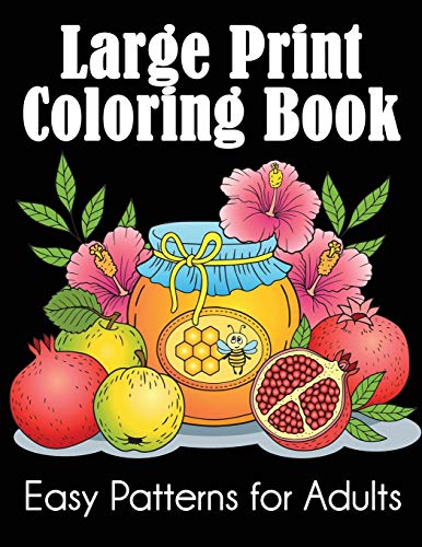 Large Print Coloring Book: Easy Patterns for Adults Large Print Coloring Book: Easy Patterns for Adults von Dylanna Publishing, Inc.