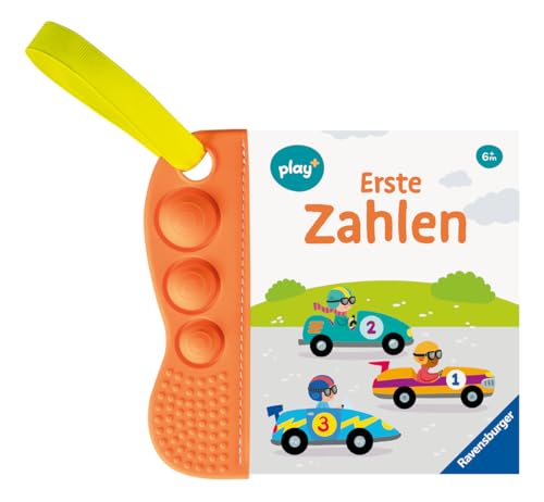 Ravensburger Play+ flip&pop: Erste Zahlen (Mein allererstes Beißbuch), Baby-Buch ab 6 Monate: Mein allererstes Beißbuch von Ravensburger