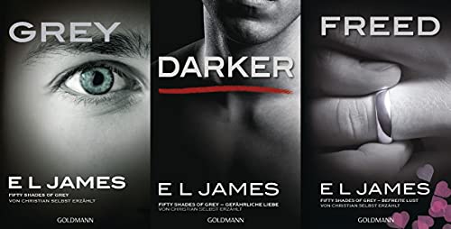 Fifty Shades of Grey aus der Sicht von Christian Grey Band 1-3 plus 1 exklusives Postkartenset