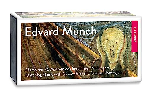 Edvard Munch Memo/Matching Game: Die 36 wichtigsten Werke des berühmten Norwegers/The 36 Most Important Works by The Famous Norwegian von Seemann Henschel GmbH