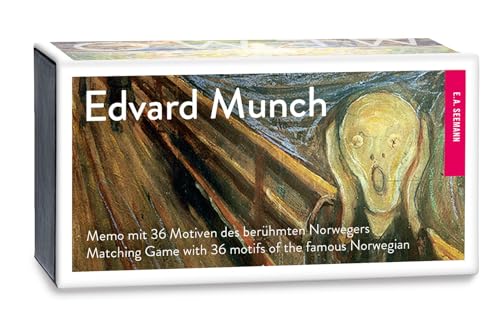 Edvard Munch Memo/Matching Game: Die 36 wichtigsten Werke des berühmten Norwegers/The 36 Most Important Works by The Famous Norwegian