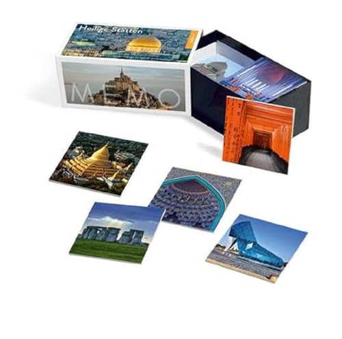 Heilige Stätten. Memo | Places of Worship. Matching Game: Die 36 schönsten Sakralbauten der Weltarchitektur | The 36 Most Beautiful Sacred Buildings in the World