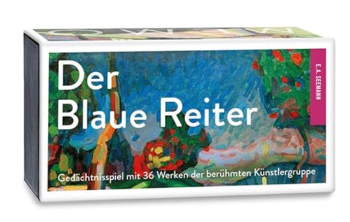 Seemann Henschel GmbH Der Blaue Reiter. Memo: Gedächtnisspiel mit 36 Werken der berühmten Künstlergruppe