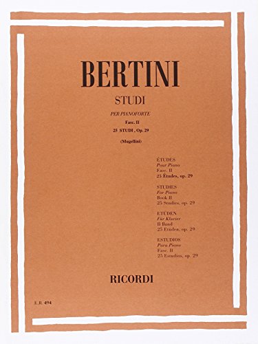 25 Studi Per Il 2Ç Grado Op. 29
