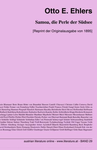 Samoa, die Perle der Südsee: [Reprint der Originalausgabe von 1895]